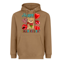 Toasted Coconut happy valentines day Heavyweight Hoodie - NancyCooperArtShop