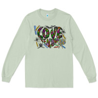 Matcha i love teaching Long Sleeve Tee - CowhideDigitalArt