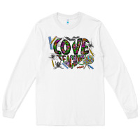 White i love teaching Long Sleeve Tee - CowhideDigitalArt
