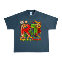 Midnight Navy respiratory therapist juneteenth Urban Heavy Tee - Zillion Design Studio