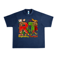 Navy respiratory therapist juneteenth Urban Heavy Tee - Zillion Design Studio