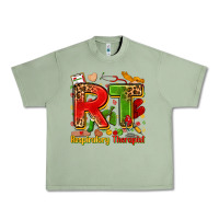 Oil Green respiratory therapist juneteenth Urban Heavy Tee - Zillion Design Studio