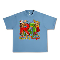 Pebble Blue respiratory therapist juneteenth Urban Heavy Tee - Zillion Design Studio