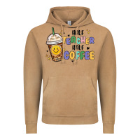 Vintage Camel half teacher half coffee Vintage Hoodie - MaliasSmallBusiness