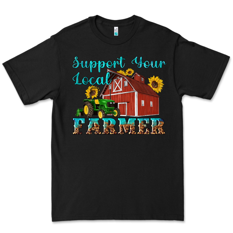 Western Support Your Local Farmer Premium Tee by Artiststas | Teevron