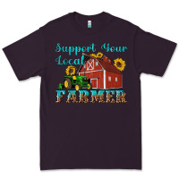 Plum western support your local farmer Premium Tee - Artiststas