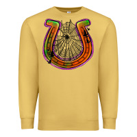 Antique Gold halloween  horseshoe Premium Sweatshirt - Jasminsmagicworld