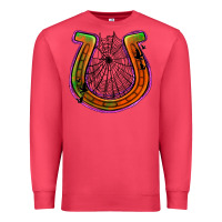 Cardinal halloween  horseshoe Premium Sweatshirt - Jasminsmagicworld