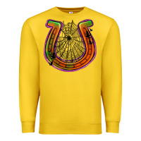 Lemon halloween  horseshoe Premium Sweatshirt - Jasminsmagicworld