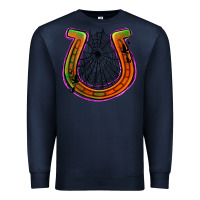 Navy halloween  horseshoe Premium Sweatshirt - Jasminsmagicworld