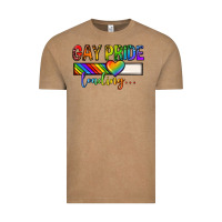 Vintage Coffee gay pride loading lgbtq Vintage Tee - texasbilliewilder