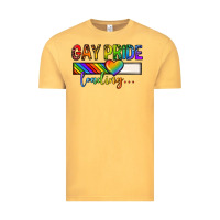 Vintage Mustard gay pride loading lgbtq Vintage Tee - texasbilliewilder
