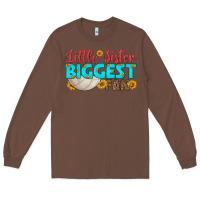 Chestnut little sister biggest fan Long Sleeve Tee - HRA Design Shop