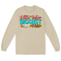 Mushroom little sister biggest fan Long Sleeve Tee - HRA Design Shop