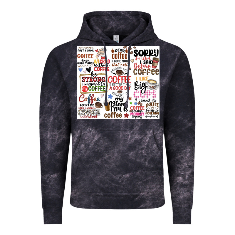 Funny Coffee Quotes Vintage Hoodie by MaliasSmallBusiness | Teevron