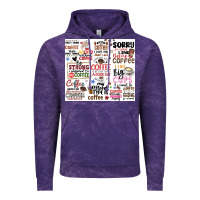 Cloud Purple funny coffee quotes Vintage Hoodie - MaliasSmallBusiness