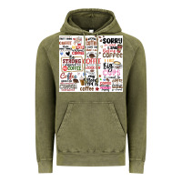 Vintage Olive funny coffee quotes Vintage Hoodie - MaliasSmallBusiness