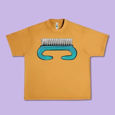 Nail Brush Urban Heavy Tee Designed By Barkaloodesign