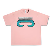 Salmon nail brush Urban Heavy Tee - BarkalooDesign