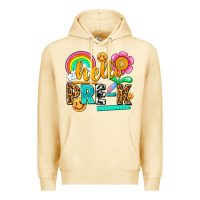 Pina Colada hello pre k Premium Hoodie - NancyCooperArtShop