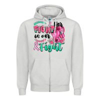 Dove Grey her fight is our fight Zipper Hoodie - Artiststas