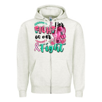 Oatmeal Heather her fight is our fight Zipper Hoodie - Artiststas