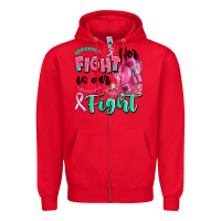 Red her fight is our fight Zipper Hoodie - Artiststas