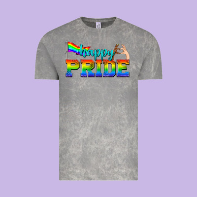 Vintage Tee happy pride