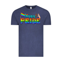 Vintage Denim happy pride Vintage Tee - texasbilliewilder