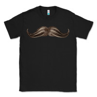 Black brown moustache fa element Classic Tee - FaDigitalArtStudio