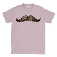 Lilac brown moustache fa element Classic Tee - FaDigitalArtStudio