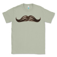 Matcha brown moustache fa element Classic Tee - FaDigitalArtStudio