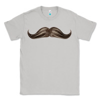 Moon Dust brown moustache fa element Classic Tee - FaDigitalArtStudio