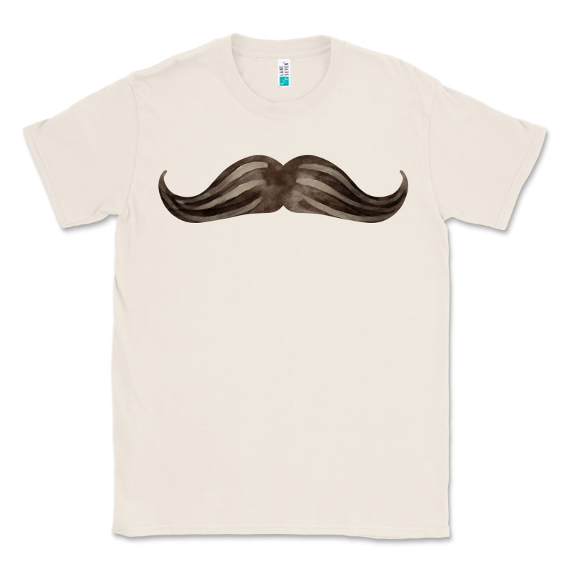 Brown Moustache Fa Element Classic Tee by FaDigitalArtStudio | Teevron