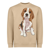 Mushroom beagle Heavyweight Sweatshirt - RanaPortraitStore