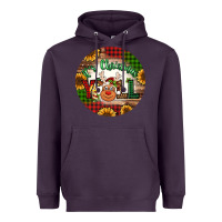 Plum it's Christmas y'all reindeer Christmas Heavyweight Hoodie - Jasminsmagicworld