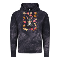 Cloud Black mi donkey mexican concha Vintage Hoodie - MaliasSmallBusiness