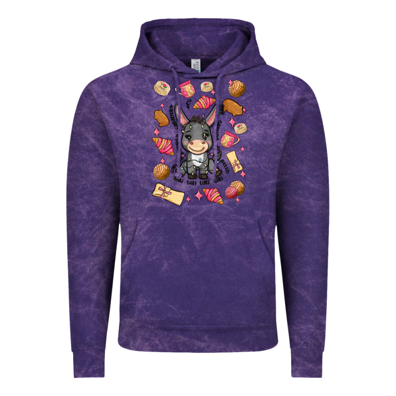Mi Donkey Mexican Concha Vintage Hoodie by MaliasSmallBusiness | Teevron