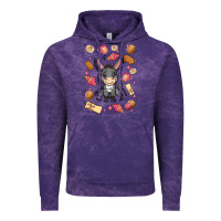 Cloud Purple mi donkey mexican concha Vintage Hoodie - MaliasSmallBusiness