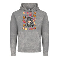 Cloud Rock mi donkey mexican concha Vintage Hoodie - MaliasSmallBusiness