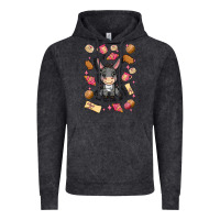 Vintage Black mi donkey mexican concha Vintage Hoodie - MaliasSmallBusiness