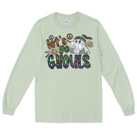 Matcha let's go ghouls Long Sleeve Tee - CowhideDigitalArt