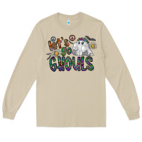 Mushroom let's go ghouls Long Sleeve Tee - CowhideDigitalArt