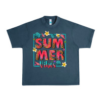 Midnight Navy summer  vibes Urban Heavy Tee - texasbilliewilder