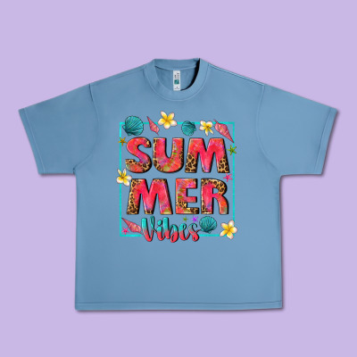 Summer  Vibes Urban Heavy Tee Designed By Texasbilliewilder