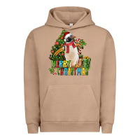 Pigment Burro Merry Christmas Penguin Urban Hoodie - LillyAllenDesigns