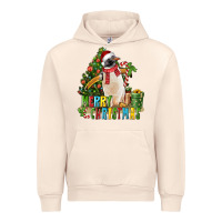 Sandshell Merry Christmas Penguin Urban Hoodie - LillyAllenDesigns