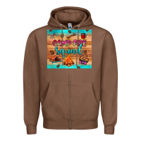 Chestnut camp fire squad Zipper Hoodie - JahusDesignShop