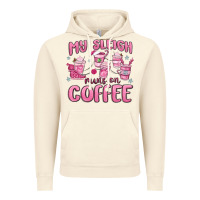 Vintage Artic my sleigh runs on coffee Vintage Hoodie - MaliasSmallBusiness