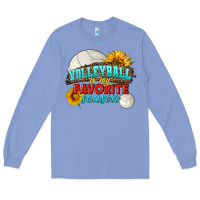Colony Blue volleyball is my favorite season Long Sleeve Tee - HRA Design Shop